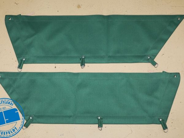 Seitenplanen Trabant Kübel halbhoch