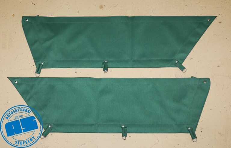 Seitenplanen Trabant Kübel halbhoch