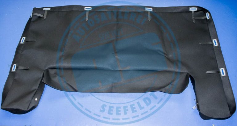 Trabant verdeckhuelle sonnenland verdeckstoff schwarz