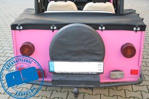 Reserveradhülle Trabant Kübel