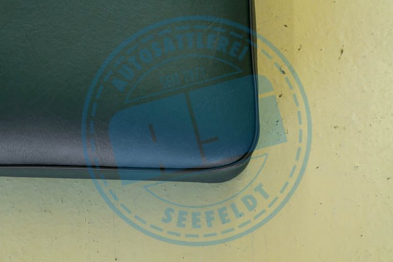 Trabant kübel sitz kunstleder grün
