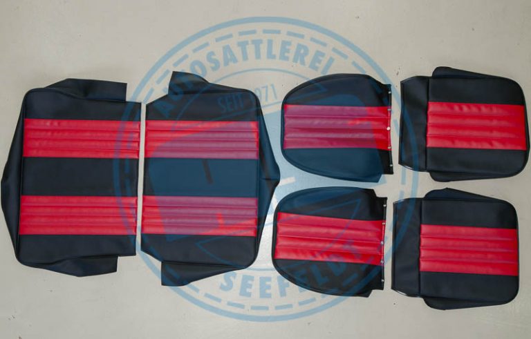 Trabant sitzbezug kunstleder zweifarbig