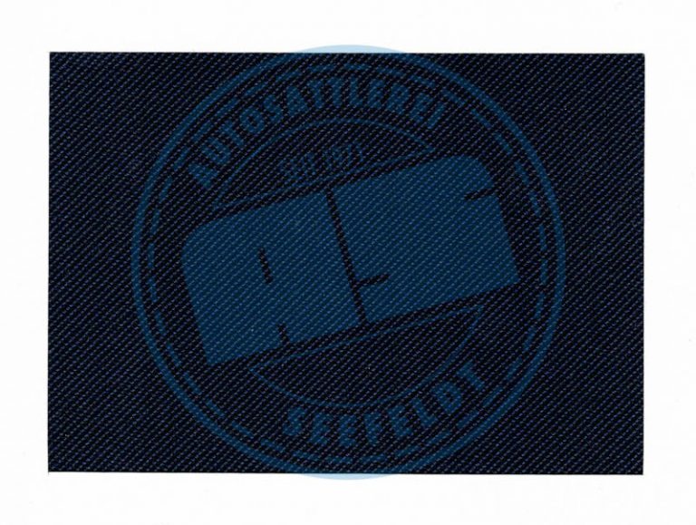 Verdeckstoff blau