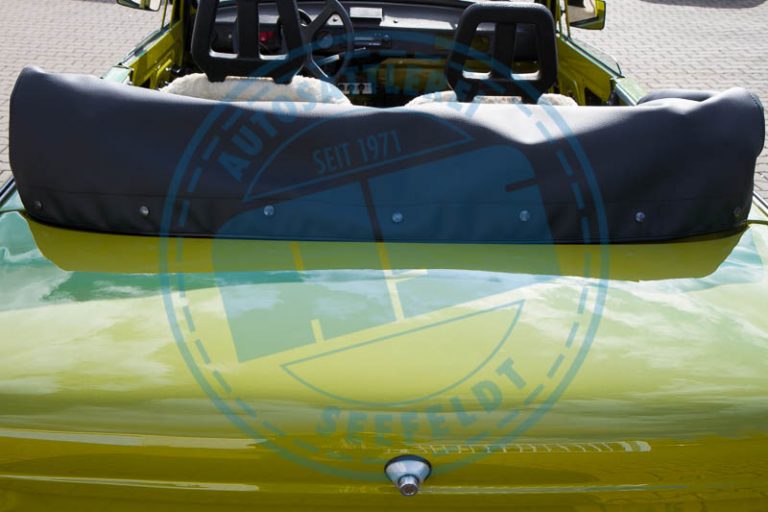 Trabant cabrio verdeckhülle / persenning