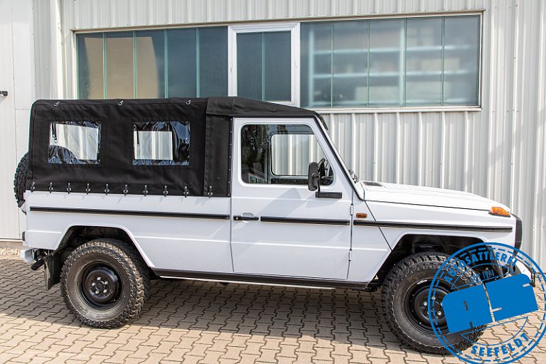 Steyr Puch GE230, Verdeck 2 tlg. mit Trennwand