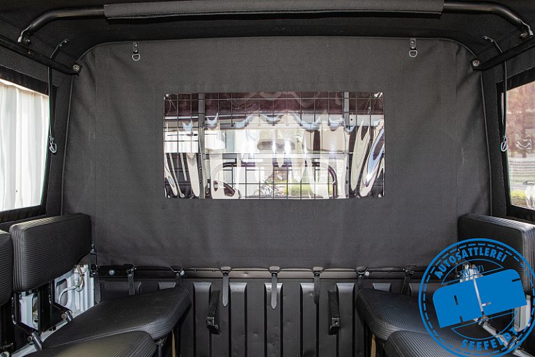 Steyr Puch GE230, Verdeck 2 tlg. mit Trennwand