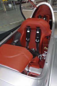 Sportflugzeug Lederausstattung
