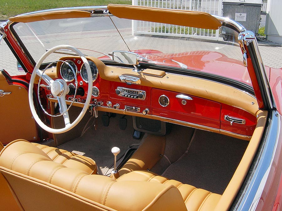 Mercedes 190SL Innenausstattung